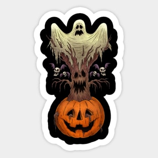 Spooky Totem Sticker